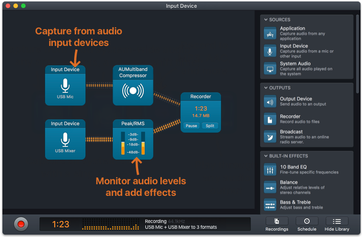 video and audio recording software for mac